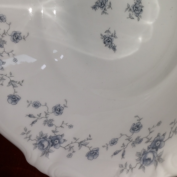 Large 8" Vegetable bowl 💙  Blue Garland (Bavarian Backstamp) by Johann Haviland - Picture 4 of 12